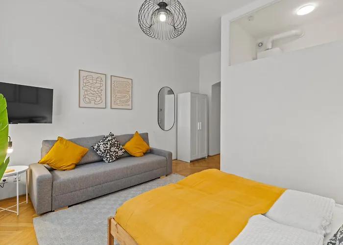 Apartman 12 Minutes To Schoenbrunn I 5 Minutes To Metro U3 Bécs
